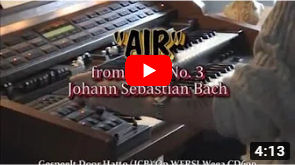 Wersi WEGA CD600 Orgel JS Bach - Air for de G-String