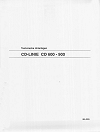 Wersi CD Serie CD600-900 Technische Unterlagen, Bouwhandleiding - Manual