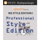 Wersi MS Professional Style edition 1 Pakket voor OAS Orgels
