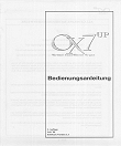 Manual / Handleiding OX7 UP(auflage 2)