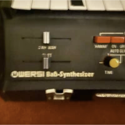 Te Koop Aangeboden Te Koop Aangeboden Wersi Analog Synth Wersi Bass Synthesizer AP-6