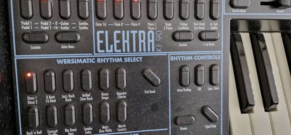 Te Koop Aangeboden Wersi Orgel Electra KF90 Foto 4