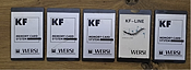 Te koop aangeboden 5x verschillende Wersi KF Memory cards